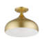 Plafonnier semi-encastré 1 lumière 11,75 po Fiddletown-1399447480