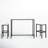 Reitz Wood and Metal 3-Piece Dining Set-1508065151-1508065148