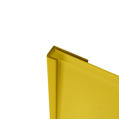 0.6" x 96" Wall Paneling in Yellow