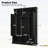 Classic All-in-One Hall Tree with Adjustable Shelves,Storage Bench with Dual Side Cabinets-1047963597