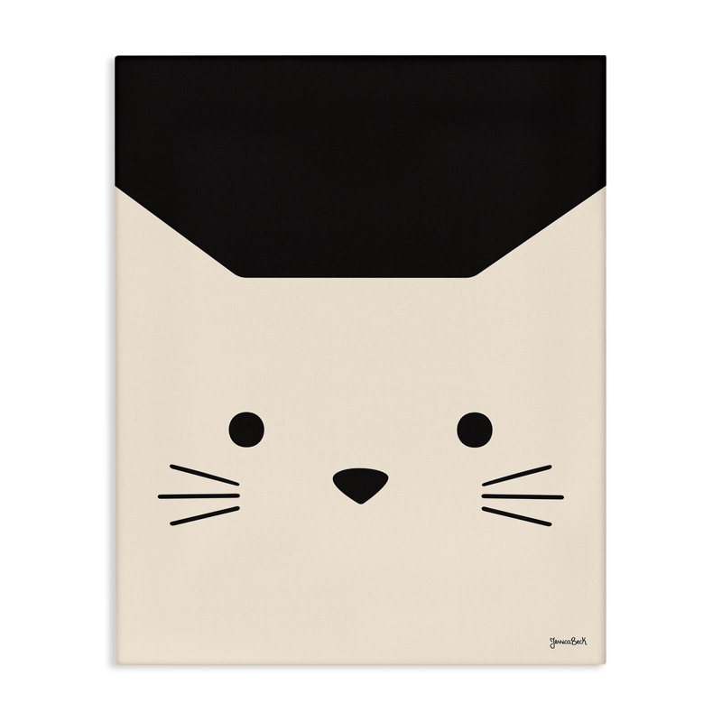 «White Cat Close Up» par Jessica Beck, H 30 po x l 24 po