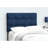 Blue Velvet Twin Bed, Transitional Design For Youthful Bedroom Decor Bed Frame In Upholstery, Modern