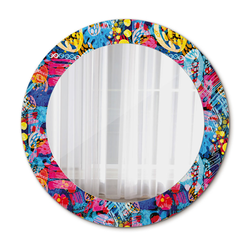 Huldar Glass Flat Wall Mirror