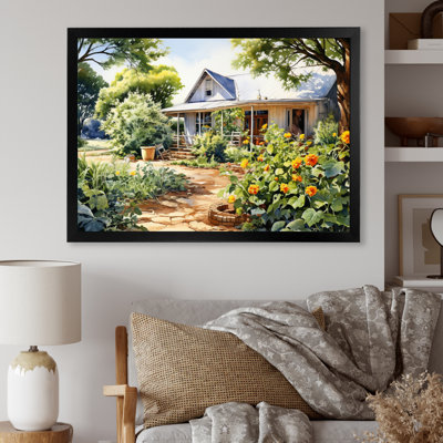" Farmhouse Frontyard Oasis II "