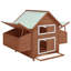 Brashear Chicken Coop 150x96x110 cm Solid Firwood-64837135