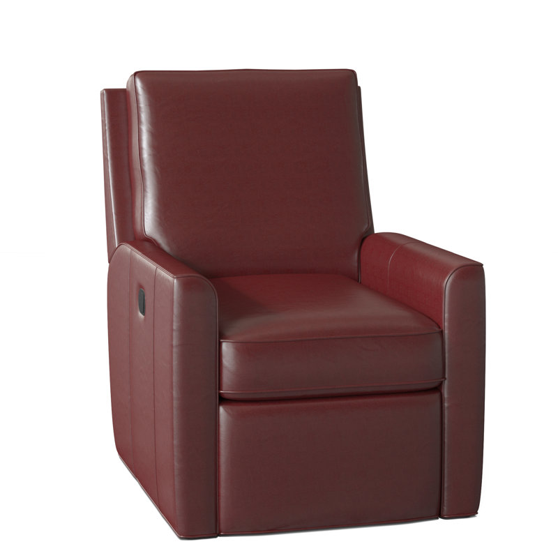 Yorba Recliner, Outsider Raven Genuine Leather, Manual