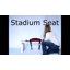 Siège de stade pliant avec coussin Carlee-24596199