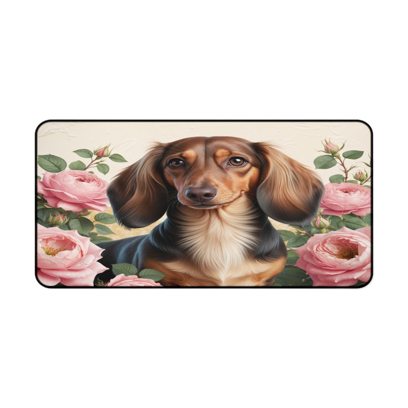 Polyester Desk Pad, 14.4x12.1