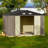 10 Ft. W X 8 Ft. D Metal Storage Shed With Frame-108088222