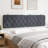 vidaXL Headboard Cushion Piran Dark Grey 193 cm Velvet-986923701-986923706