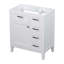 (Base seulement) Meuble-lavabo de salle de bain 30 po sans lavabo, avec tiroirs-102756314
