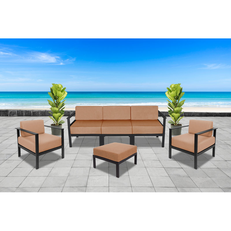 Canapé central sans accoudoirs Belmar, Beige