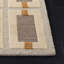 Genre: 751% touffeté à la main 80% laine; Tapis géométrique 20% coton-133041732