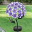Piquet de jardin solaire en métal avec vingt-six lumières DEL Exhart, 7 par 21 pouces Exhart-1636593445