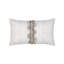 Dressage Pebble Lumbar Outdoor Rectangular Sunbrella® Pillow Cover & Insert