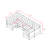 U Shape Modular Sectional Sofa