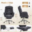 Chaise de bureau en molleton Snowflake avec accoudoirs pliables et lit pour animaux-163685077