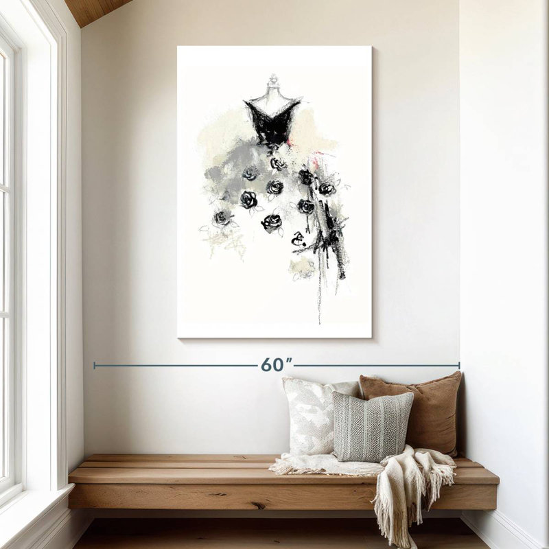 The Dressing Room II, 48" H x 32" W