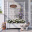 Planter Box With Trellis-676025952
