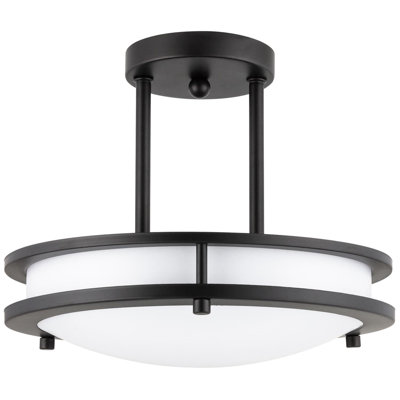 Acrylic LED Semi Flush Mount