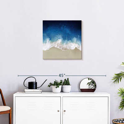 Gillard Indigo Ocean Waves I
