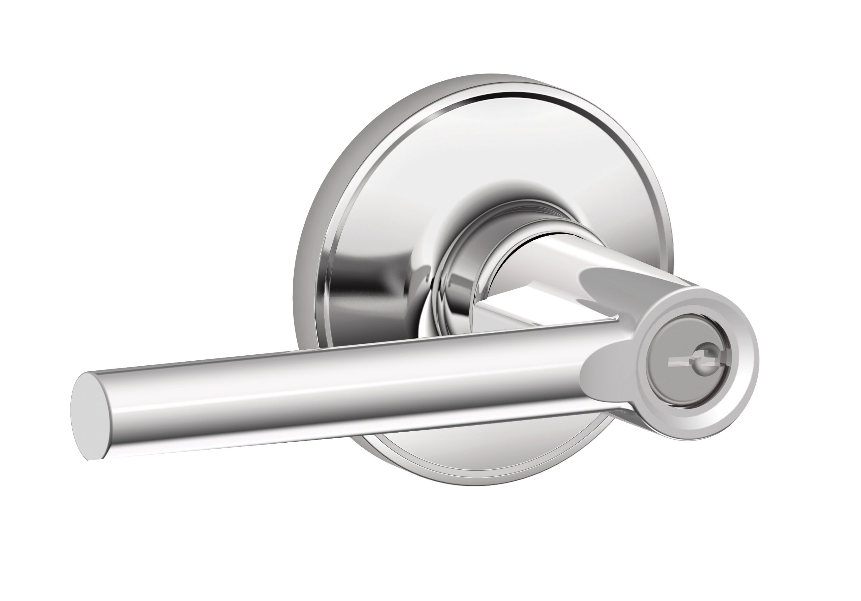 Schlage Custom™ Broadway Lever with Collins Trim Passage/Privacy