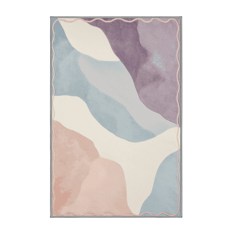 Mist Blossom Rug, Rectangle 8' x 10'