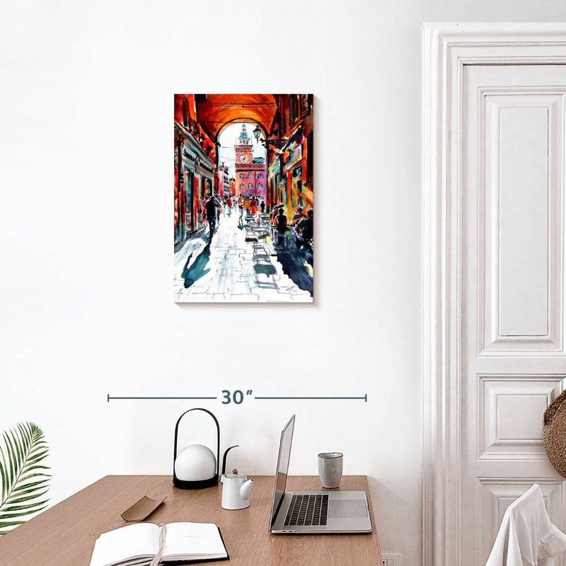 Aime Bologna, 24" H x 16" W