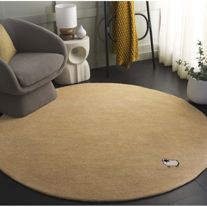Lonzo Indoor Rug, Round 6'