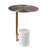Emmy End Table in Top and Base – C-Shaped Accent Side Table-93521214