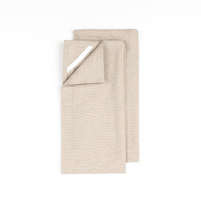 Serviette à thé de qualité supérieure, Sable