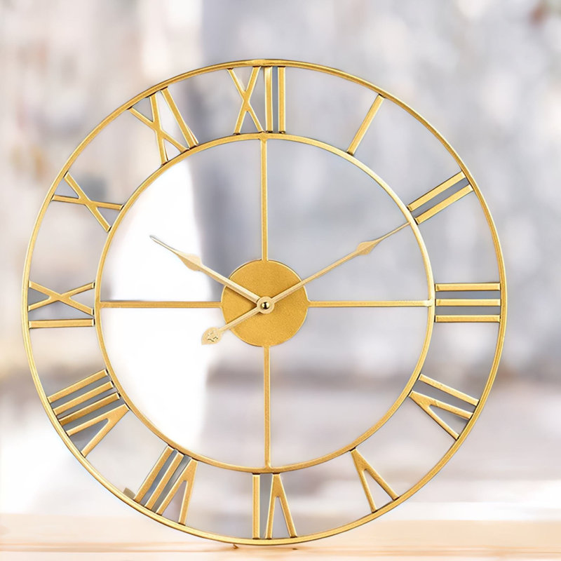 Metal Wall Clock