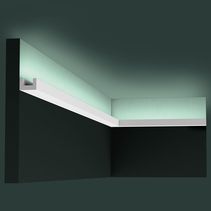 0.75'' H x 78.75'' W x 1.13'' D Plastic Crown