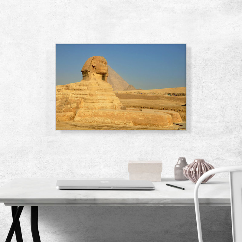 Grand sphinx de Gizeh, Égypte, reproduction de photo sur toile tendue, H 18 po x l 26 po x P 0,75 po
