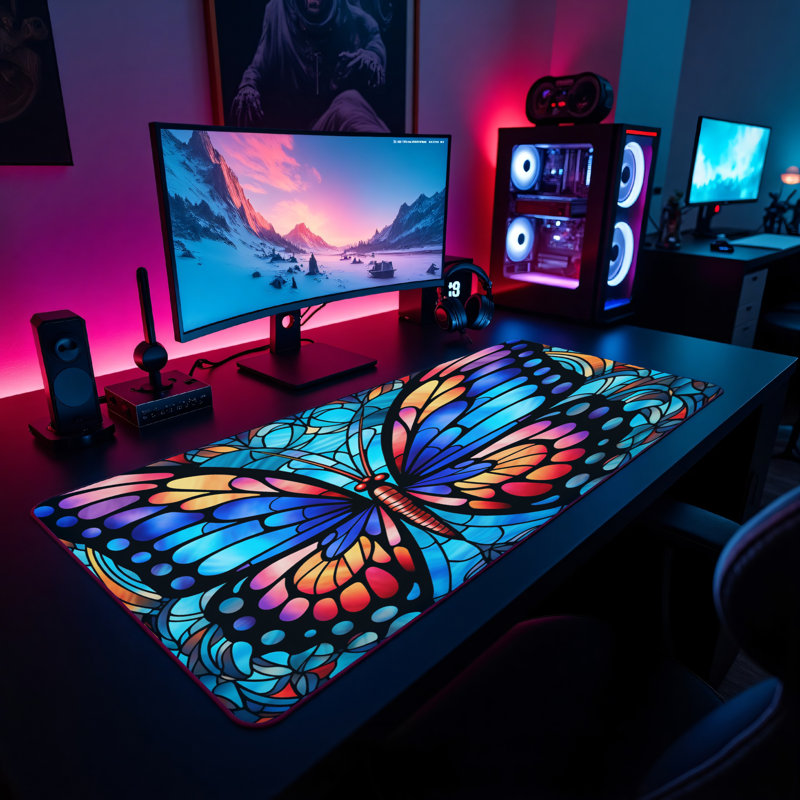 Polyester Desk Pad, 23.6x13.8