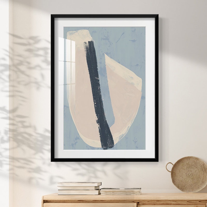Tranche de papier II - impression encadrée, H 28,5 po x l 20,5 po, Noir