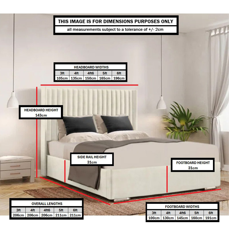 Chanteria Upholstered Bed, Coffee, Single (3')