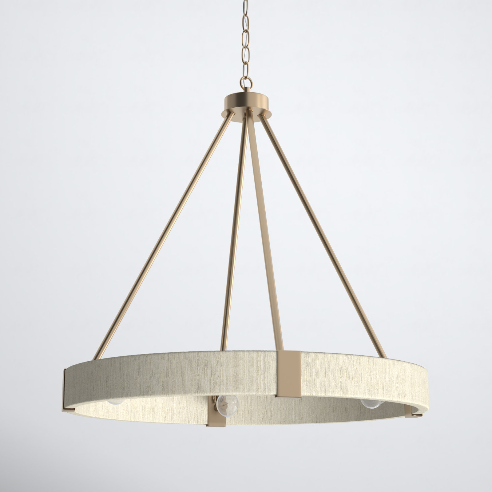 Dorrin Dimmable Chandelier, 25.5" H x 26" W