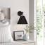Kinston Single Light Steel Dimmable Armed Sconce-2037956763-2037956764