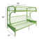 Alycea Futon Bunk Bed with Built-in Ladders