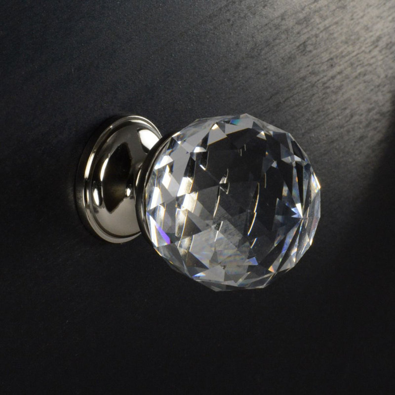 Poignée ronde 1 1/8 de diamètre Brilliance, Nickel poli