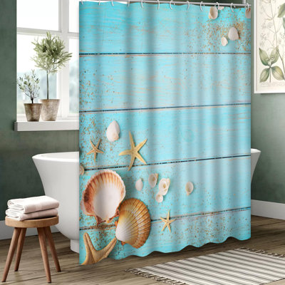 Rideau de douche Summer Seashells