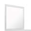 CROCODILE METALLIC WHITE MIRROR