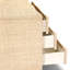 Hollis 3 - Drawer Solid Wood Nightstand