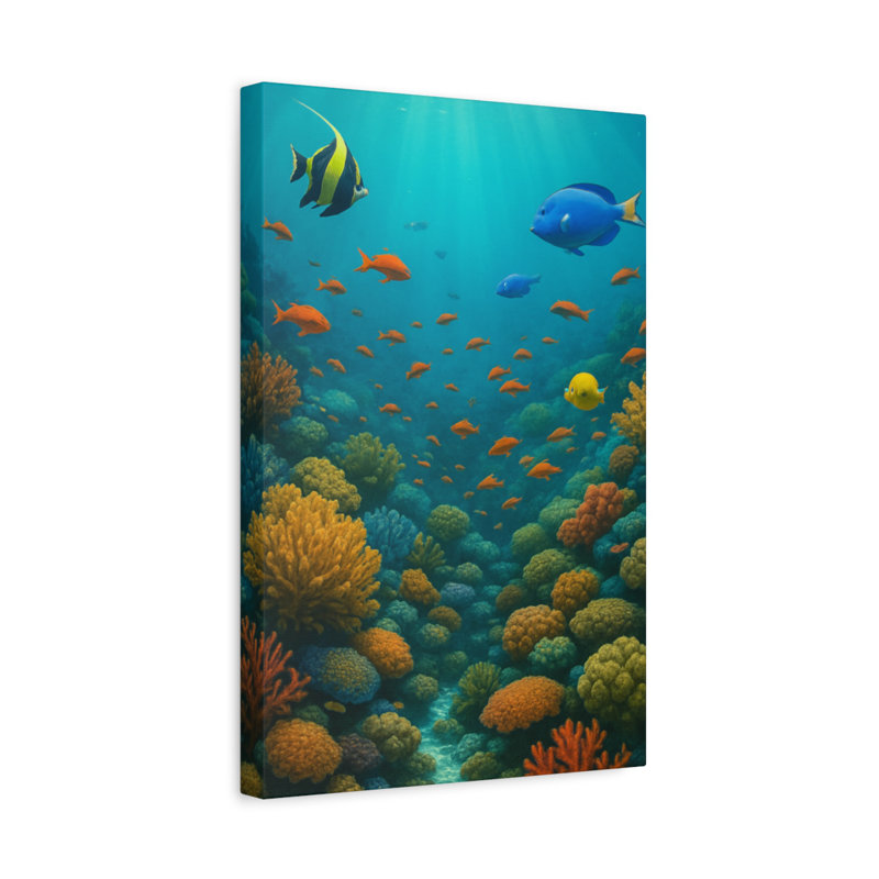 Apel Single Picture Frame Print on Canvas, 45.72 cm H x 30.48 cm W