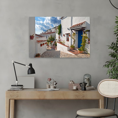 El Acebuchal The Lost Village Or Ghost Village Between Frigiliana And Torrox Malaga Province Andalucia Spain Peaceful Tranquil Abstract Mountain Ar...