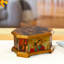 Boîte à bijoux en bois découpage