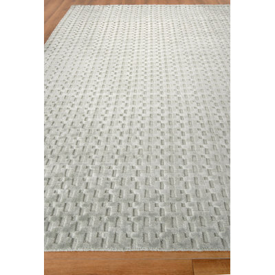 Monroe Silk Viscose Geometric Indoor Rug