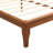 Mid-Century Modern Bamboo Platform Bed - No Box Spring Needed, Wood Slat Metal Support, Easy Assembly-376953072-395027727
