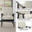 Fauteuil capitonné large de 23,4 po Kyrion